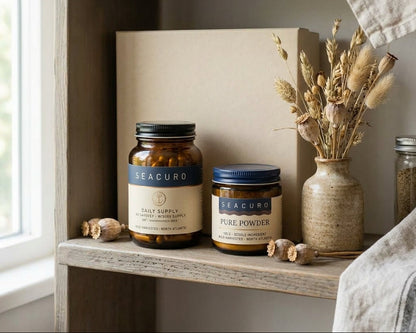 Seacuro Gift Set — Capsules & Powder, Boxed