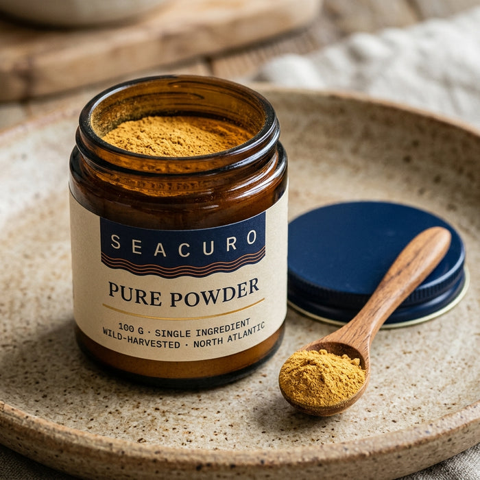 Seacuro Pure Powder — 100 g, North Atlantic Sea Cucumber Powder