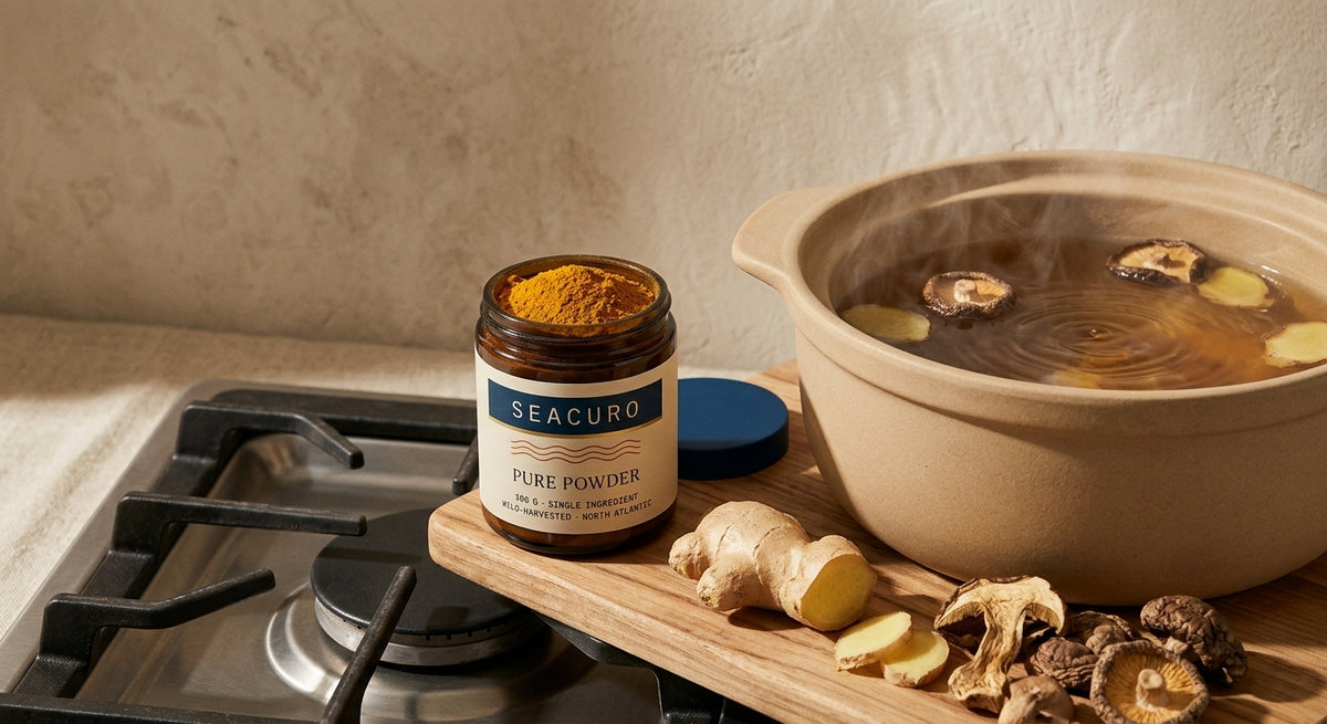 Seacuro Pure Powder — 100 g, North Atlantic Sea Cucumber Powder