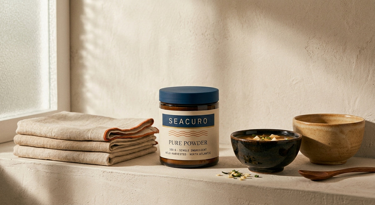 Seacuro Pure Powder — 100 g, North Atlantic Sea Cucumber Powder